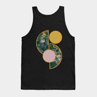 Bright vibrant modern earth tones colors unique original contemporary art 336 Abstract Tank Top